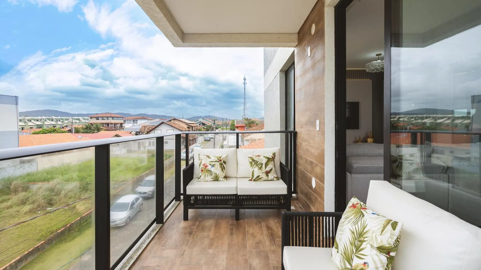 Appartamento Conforto E Estilo Vista Para O Mar Hidromassagem Wi-Fi Ar Condicionado Vaga Privativa E A Passos Da Praia Barra Velha